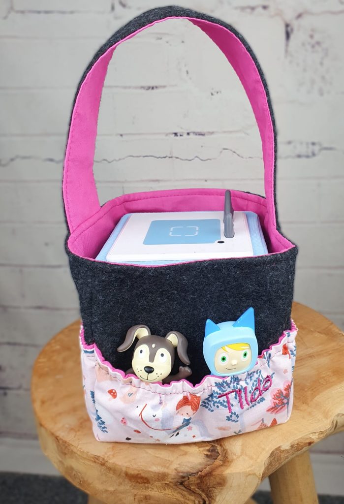 Toniebox Musikbox Tasche in Wunschdesign mit Namen personalisiert