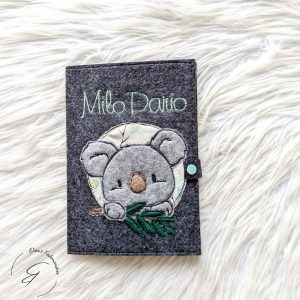 U-Heft Hülle Koala oder personalisiert mit Wunschmotiv und Namen