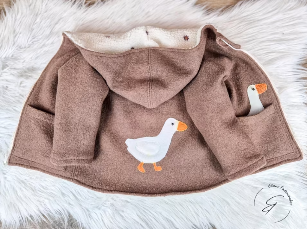 Walkjacke in Wunschfarbe und Optik
